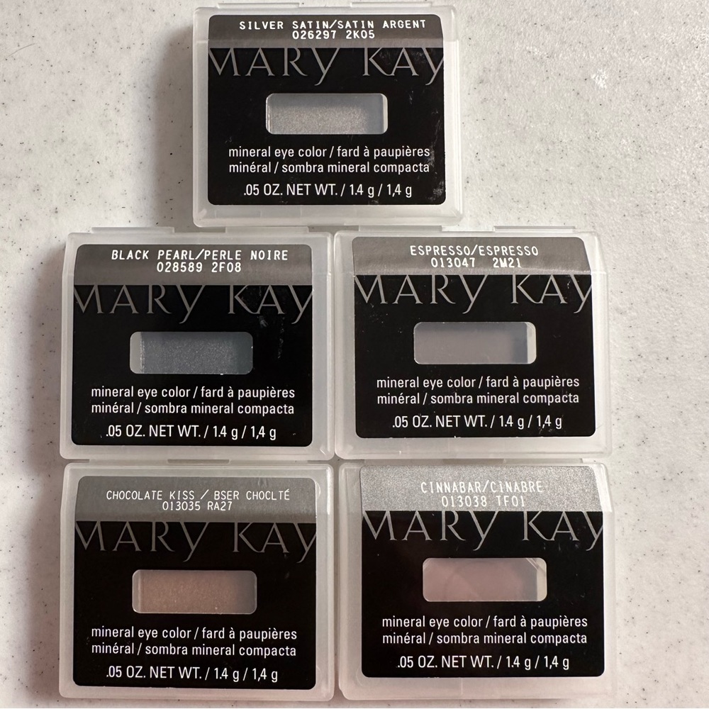Mary Kay Mineral Eye Colors